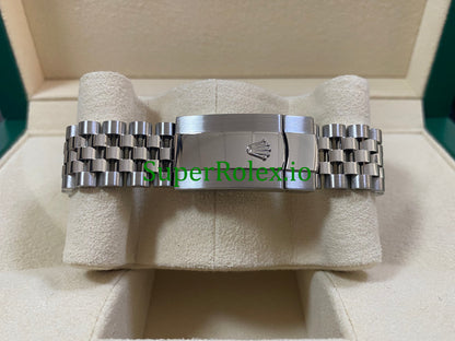 Rolex Datejust 41 Steel and White Gold Rolesor Ref.126334